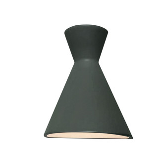 Retro LED Wall Sconce - Closed Top (254|CER-3100-PWGN)