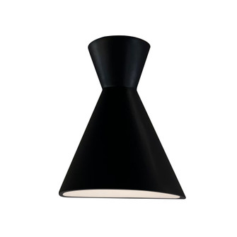 Retro LED Wall Sconce - Closed Top (254|CER-3100-BKMT)