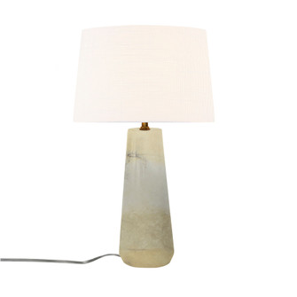 Tower Portable w/ Fabric Shade (254|CER-2585-TRAG-WHTE)