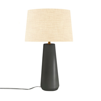 Tower Portable w/ Fabric Shade (254|CER-2585-PWGN-CREM)