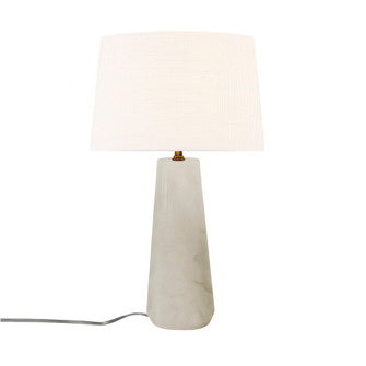 Tower Portable w/ Fabric Shade (254|CER-2585-PATA-WHTE)