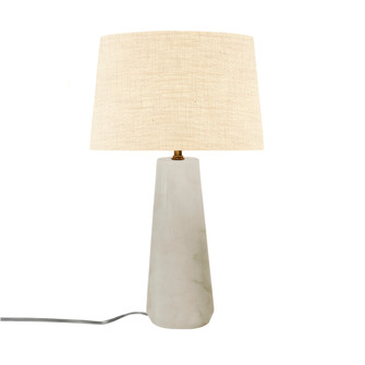 Tower Portable w/ Fabric Shade (254|CER-2585-PATA-CREM)