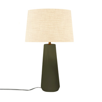 Tower Portable w/ Fabric Shade (254|CER-2585-MGRN-CREM)