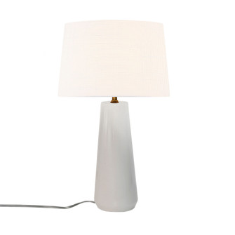 Tower Portable w/ Fabric Shade (254|CER-2585-MAT-WHTE)