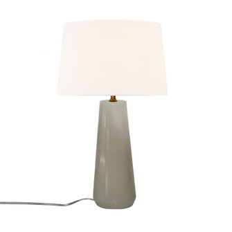 Tower Portable w/ Fabric Shade (254|CER-2585-CKC-WHTE)