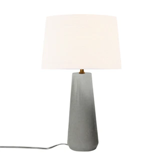 Tower Portable w/ Fabric Shade (254|CER-2585-ANTS-WHTE)