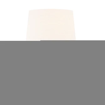 Tower Portable w/ Fabric Shade (254|CER-2585-ANTG-WHTE)