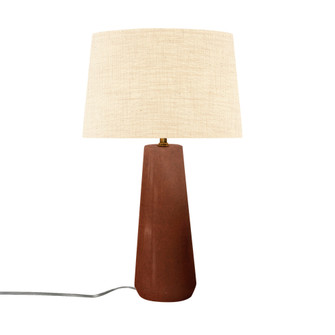 Tower Portable w/ Fabric Shade (254|CER-2585-ANTC-CREM)