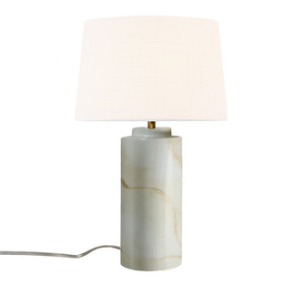 Spire Portable w/ Fabric Shade (254|CER-2575-STOC-WHTE)