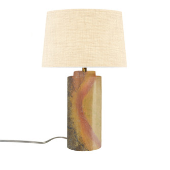 Spire Portable w/ Fabric Shade (254|CER-2575-SLHY-CREM)