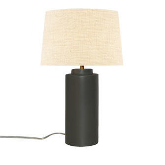 Spire Portable w/ Fabric Shade (254|CER-2575-PWGN-CREM)