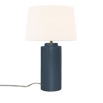Spire Portable w/ Fabric Shade (254|CER-2575-MID-WHTE)