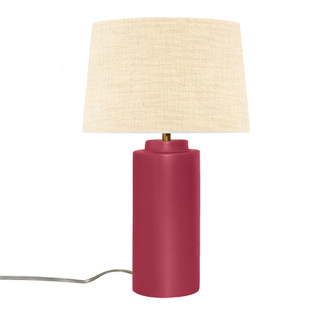 Spire Portable w/ Fabric Shade (254|CER-2575-CRSE-CREM)