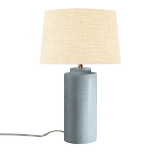 Spire Portable w/ Fabric Shade (254|CER-2575-CONC-CREM)