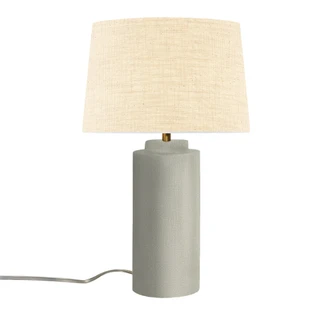 Spire Portable w/ Fabric Shade (254|CER-2575-CKC-CREM)