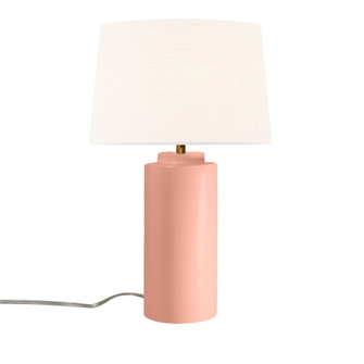 Spire Portable w/ Fabric Shade (254|CER-2575-BSH-WHTE)