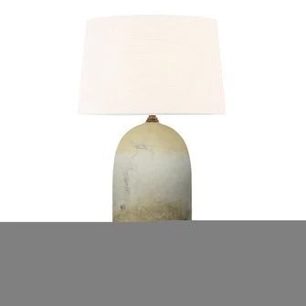 Tall Kava Portable w/ Fabric Shade (254|CER-2565-TRAG-WHTE)