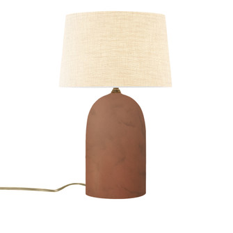 Tall Kava Portable w/ Fabric Shade (254|CER-2565-TERA-WHTE)