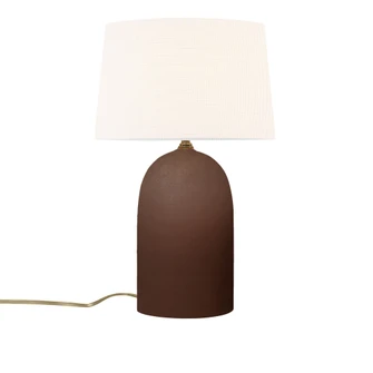 Tall Kava Portable w/ Fabric Shade (254|CER-2565-RRST-WHTE)