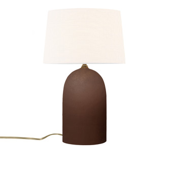 Tall Kava Portable w/ Fabric Shade (254|CER-2565-RRST-WHTE)