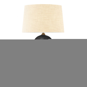 Tall Kava Portable w/ Fabric Shade (254|CER-2565-BLK-CREM)