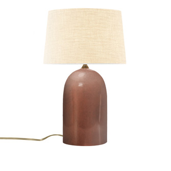 Tall Kava Portable w/ Fabric Shade (254|CER-2565-ANTC-CREM)