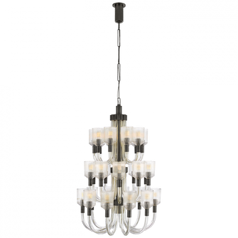 Reverie Large Three-Tier Chandelier (279|KW 5406CRB/BZ)
