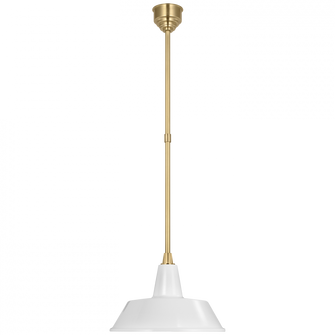 Academy 16'' Bowers Pendant (279|TOB 5803HAB-WHT)