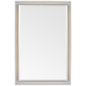 Tricia 24'' Illuminated Rectangular Mirror (279|TOB 2965WHT/PN)
