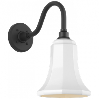Academy 11'' Flynn Barn Light (279|TOB 2816MBK/S8-WHT)