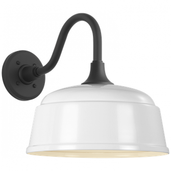 Academy 11'' Flynn Barn Light (279|TOB 2816MBK/S6-WHT)