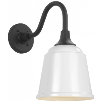 Academy 11'' Flynn Barn Light (279|TOB 2816MBK/S5-WHT)