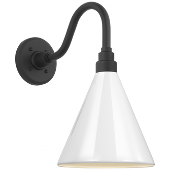 Academy 11'' Flynn Barn Light (279|TOB 2816MBK/S10-WHT)