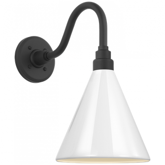 Academy 11'' Flynn Barn Light (279|TOB 2816MBK/S10-WHT)