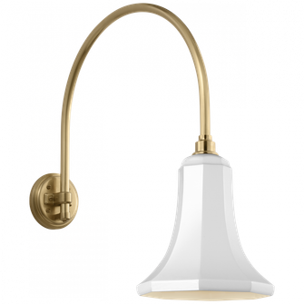 Academy 19.5'' Arched Mack Barn Light (279|TOB 2815HAB/S9-WHT)