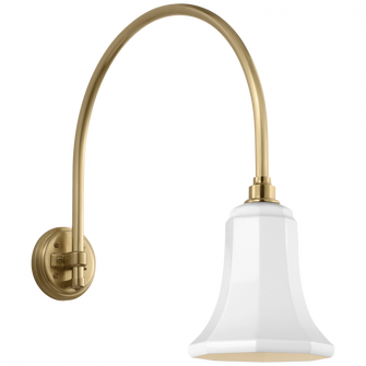 Academy 19.5'' Arched Mack Barn Light (279|TOB 2815HAB/S8-WHT)