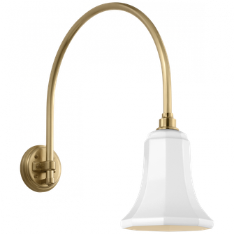 Academy 19.5'' Arched Mack Barn Light (279|TOB 2815HAB/S8-WHT)