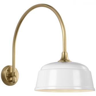 Academy 19.5'' Arched Mack Barn Light (279|TOB 2815HAB/S6-WHT)