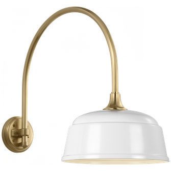 Academy 19.5'' Arched Mack Barn Light (279|TOB 2815HAB/S6-WHT)