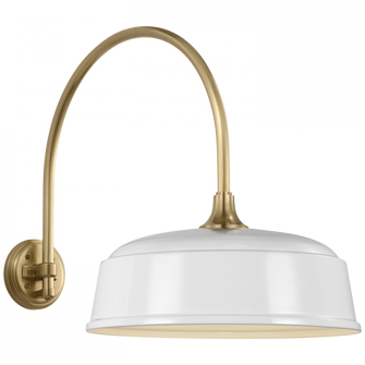 Academy 19.5'' Arched Mack Barn Light (279|TOB 2815HAB/S7-WHT)