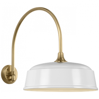 Academy 19.5'' Arched Mack Barn Light (279|TOB 2815HAB/S7-WHT)