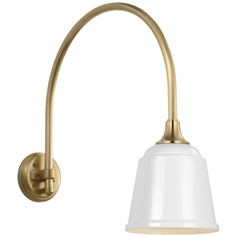Academy 19.5'' Arched Mack Barn Light (279|TOB 2815HAB/S5-WHT)