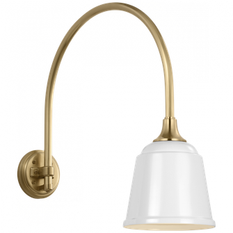 Academy 19.5'' Arched Mack Barn Light (279|TOB 2815HAB/S5-WHT)