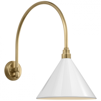 Academy 19.5'' Arched Mack Barn Light (279|TOB 2815HAB/S11-WHT)