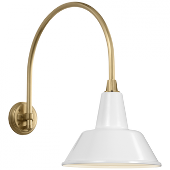 Academy 19.5'' Arched Mack Barn Light (279|TOB 2815HAB/S1-WHT)