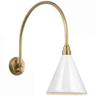 Academy 19.5'' Arched Mack Barn Light (279|TOB 2815HAB/S10-WHT)