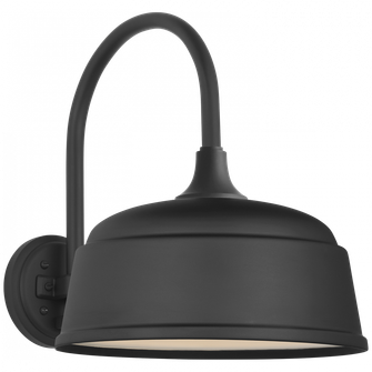 Academy 11'' Arched Mack Barn Light (279|TOB 2814MBK/S6-MBK)