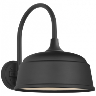 Academy 11'' Arched Mack Barn Light (279|TOB 2814MBK/S6-MBK)