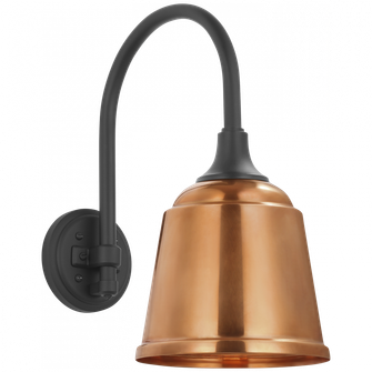 Academy 11'' Arched Mack Barn Light (279|TOB 2814MBK/S5-SC)