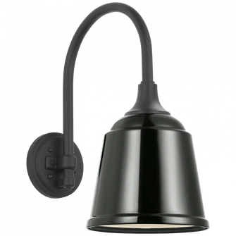 Academy 11'' Arched Mack Barn Light (279|TOB 2814MBK/S5-G)
